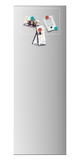 Alva Varia Trklebespiegel mit Magnetfeld, 39x111cm - AQBMVATKS
