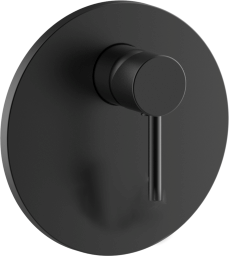 Alva Idea 1.0 Brausearmatur UP Sichtteil inkl. UP-K”rper, Schwarz Matt - AQARIDSTB.2S