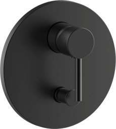 Alva Idea 1.0 Wannenarmatur UP Sichtteil inkl. UP-K”rper, Schwarz Matt - AQARIDSTW.2S