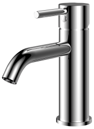Alva Idea 1.0 Waschtischarmatur mit Ablaufgarnitur, Chrom - AQARIDWT.1