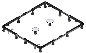 Alva Era Montagerahmen f. alle Material. BT 70x70 bis 125x125cm, VB: 6,8-13cm - AQBTERMR