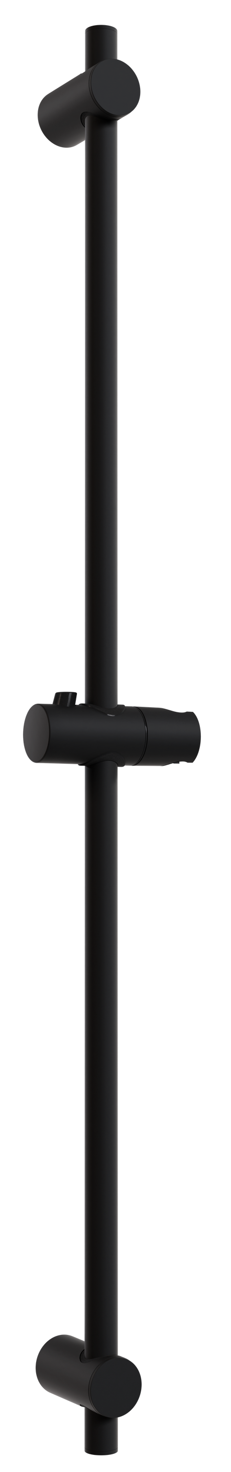 Alva Varia Brausestange 95cm Schwarz Matt - AQARVABS95ES