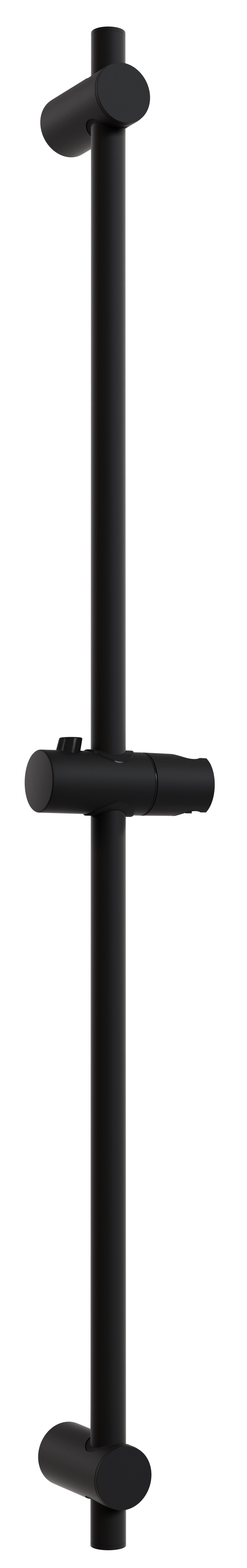 Alva Varia Brausestange 95cm Schwarz Matt - AQARVABS95ES
