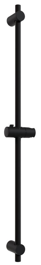 Alva Varia Brausestange 95cm Schwarz Matt - AQARVABS95ES
