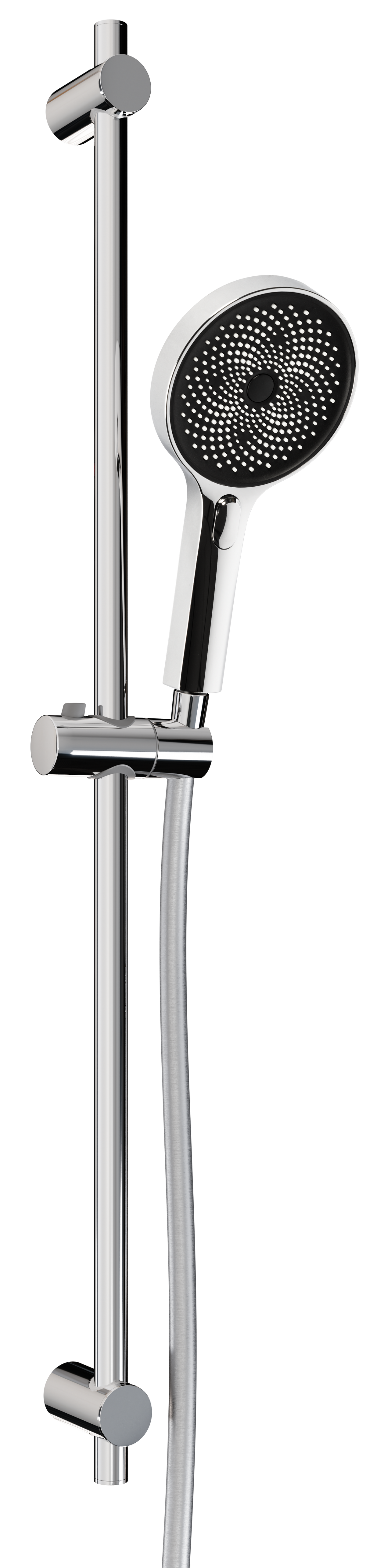 Alva Varia Brausestangenset 95 cm Handbr. 3-fach, Brauseschl. 160cm, Chrom - AQARVABS95