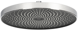 Alva Varia Kopfbrause d 26cm rund Antikalk, Kunstst., Powderstrahl, Chrom - AQARVAKB26K