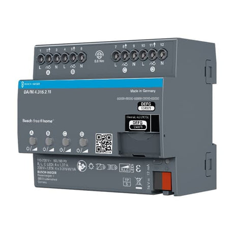 BUSCH-JAEGER Dimmaktor 4-f REG 315W DA/M.4.315.2.11  – 2CKA006220A0837