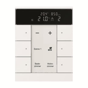 BUSCH-JAEGER HVAC/CO2-Gerät 6-fach BE SBC/U6.0.11-84  – 2CKA006330A0009