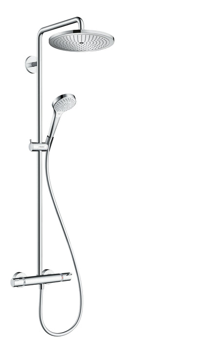 Alva Tica Duschsystem mit Thermostat, Chrom - AQARTIDST1