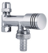 Alva Nebenanschlussventil  3/8" mit Design Griff - ACNAVD3/8