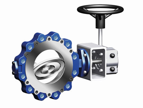 ARI ARI Zedox Doppelexz. Anfl.-Klappe PTFE PN16 Disc 1.4408, Geh. 1.0619, DN125, HH  – 341230125G1