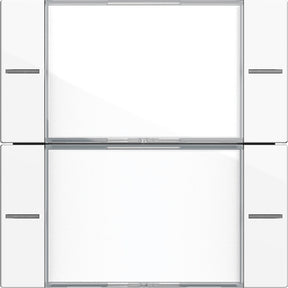 GIRA Wippenset 2f BSF Tastsens.4 System 55 Kl ar/Reinweiß  – 577203