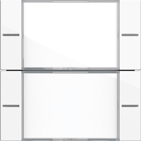 GIRA Wippenset 2f BSF Tastsens.4 System 55 Kl ar/Reinweiß  – 577203