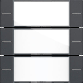 GIRA Wippenset 3f BSF Tastsens.4 System 55 Kl ar/Anthrazit  – 577328