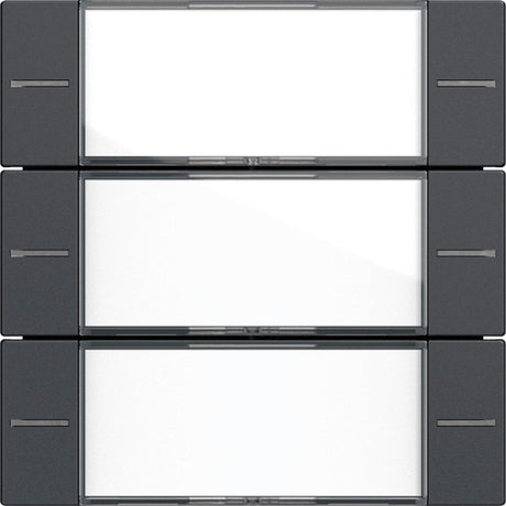 GIRA Wippenset 3f BSF Tastsens.4 System 55 Kl ar/Anthrazit  – 577328
