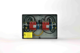 Alva PV-Anschluábox 2 MPPT, 2IN/1OUT pro MPPT,šSS Typ I/II,Trennschalter,Verschr. - GAK-2MP-2I1O-T12-TS-VS