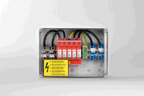 Alva PV-Anschluábox 2 MPPT, 2IN/1OUT pro MPPT, šSS Typ II, Verschraubung - GAK-2MP-2I1O-T2-VS