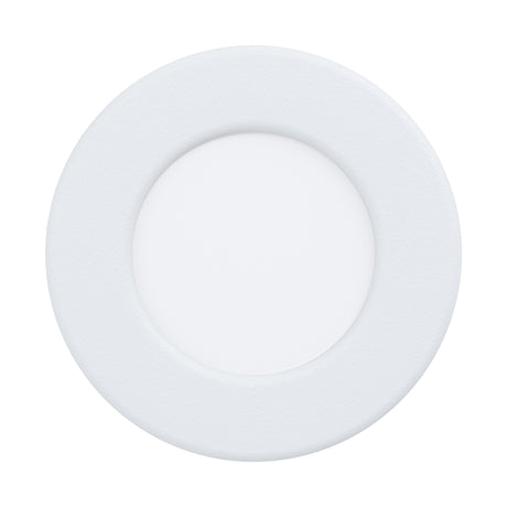 EGLO PRO LED-Einbauspot ø85 weiss 3w-300lm/3000k FUEVA 5"  – 99131