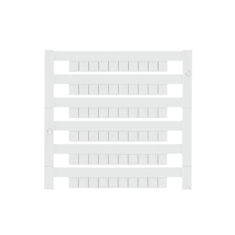 WEIDMÜLLER Dekafix Klemmenmark.neut.(1Karte=100Stk) Raster 5 mm, weiß  – 1609801044