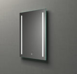 Alva Forta Lichtspiegel 60x80cm Aufh. hoch, Touchschalter, LED 14,4W - AQBMFOLS8