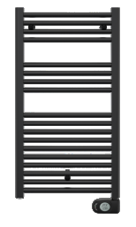 ALVA Amoa Badheizkörper 90x50cm rein elektrisch, 500W, Black Matt