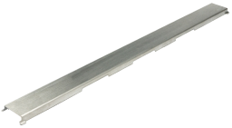 Alva Aura Rost Edelstahlabdeckung zu Duschrinne 985mm - AQBFAUDRR98.4