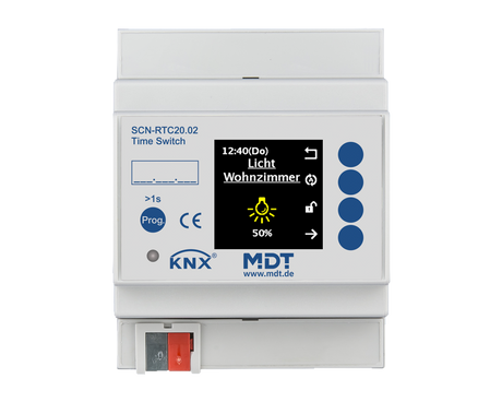 MDT KNX Schaltuhr 20fach REG   – SCN-RTC20.02