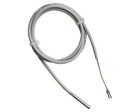 MDT PT1000 Temperaturfühler mit 1 m Anschlußkabel und 6 mm Hülse   – SCN-PTST1.01
