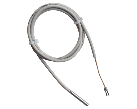 MDT PT1000 Temperaturfühler mit 1 m Anschlußkabel und 6 mm Hülse   – SCN-PTST1.01