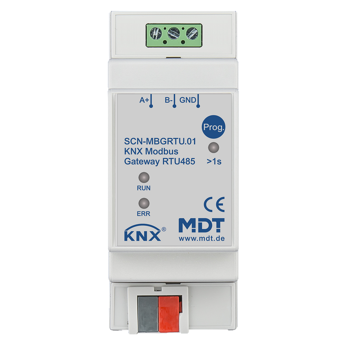 MDT KNX Modbus Gateway RTU485, 2TE, REG  – SCN-MBGRTU.01