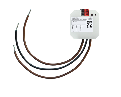 MDT KNX Jalousieaktor 1fach Up   – JAL-01UP.02