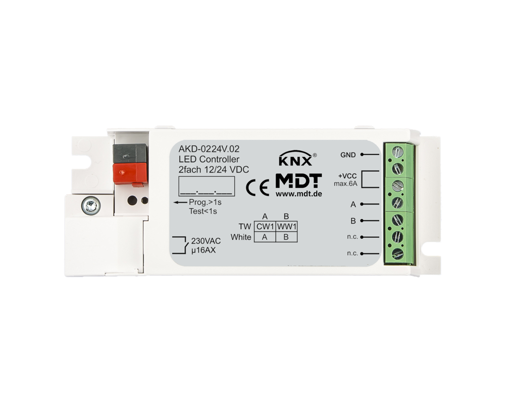MDT KNX LED Controller 2fach   – AKD-0224V.02