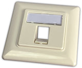 Alva Keystone Leerdose 1 Modul, Unterteil mit Schalterprogrammen kombinierbar - KSLD-1-DESIGN