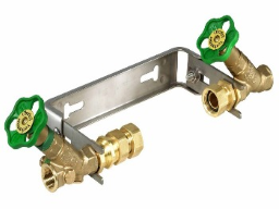 Alva WZ-Garnitur starre Ausf. 2x2 Edelstahl ohne verstellb. Wandabstand - ACWZG2