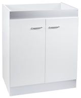Alva Varia Unterschrank 2-türig f. Ausg. AQSLVAAB70GFK, 67x49x84,5cm, Weiß - AQSLVAUS70