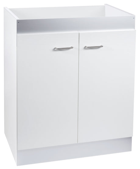 Alva Varia Unterschrank 2-türig f. Ausg. AQSLVAAB70GFK, 67x49x84,5cm, Weiß - AQSLVAUS70