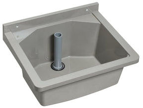ALVA Varia Ausgussbecken GFK 55x45x30cm grau