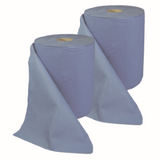 Alva Papierrollen 2er Pack a 500 Blatt blau 33,3 x 36 cm 2-lagig - ACPAPIER2
