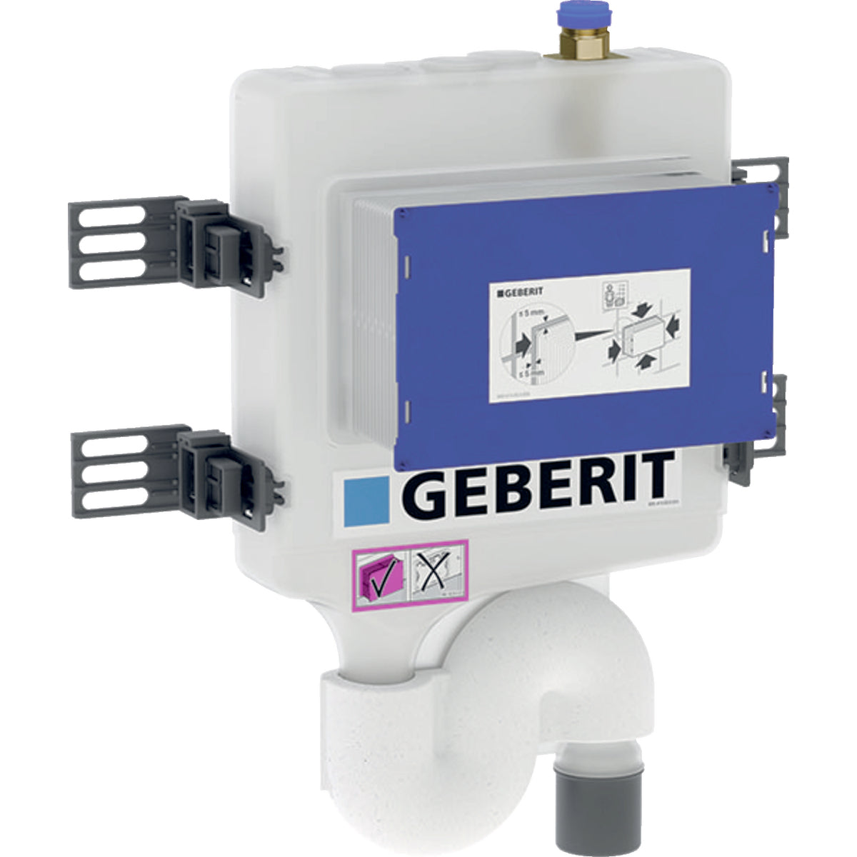 GEBERIT GE Hygienespuelung HS30, 1 Wasseranschl. ohne Schnittstellen, ohne Sensorik  – 616.270.00.1