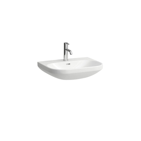 LAUFEN Laufen Lua Waschtisch rund 81108.3 600x460 1HL mÜL weiß  – H8110830001041