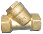 ALVA Schrägsitz-Rückschlagventil 6/4" Messing