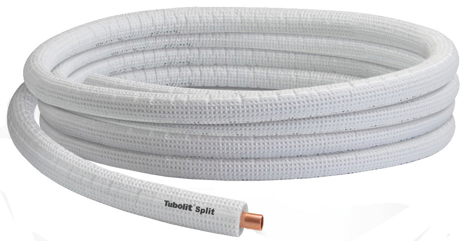 Alva Kältemittelleitung 3/8" (9,52mm) isoliert, 25m, Wandstärke 0,8mm - ALKR3/8.25