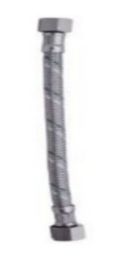 ALVA Niroflex-Verbinder DN8 DVGW Silikon QuetschVS 10 x Rohrs. 10mm L30cm