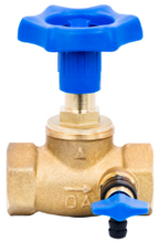 ALVA BONAQUA Durchgangsventil 1/2", mit Entleerung