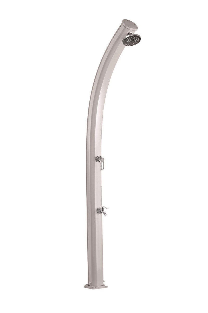 Alva Solardusche Jolly 33L Farbe: graue Metallic-Lackierung - ACJOLLY2