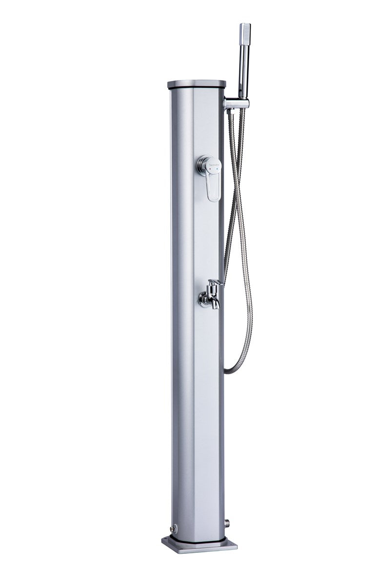Alva Solardusche Jolly-Go 20L Farbe: graue Metallic-Lackierung - ACJOLLYGO2@
