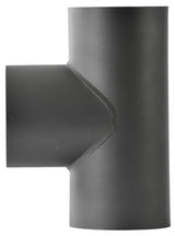 Alva Anschluss T-Stück für Zugregler d 130 mm, schwarz - ALZUGT130