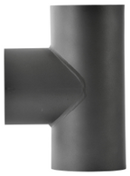 Alva Anschluss T-Stck fr Zugregler d 130/150/130 mm, schwarz - ALZUGT130150