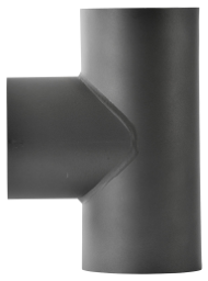 Alva Anschluss T-Stck fr Zugregler d 150 mm, schwarz - ALZUGT150