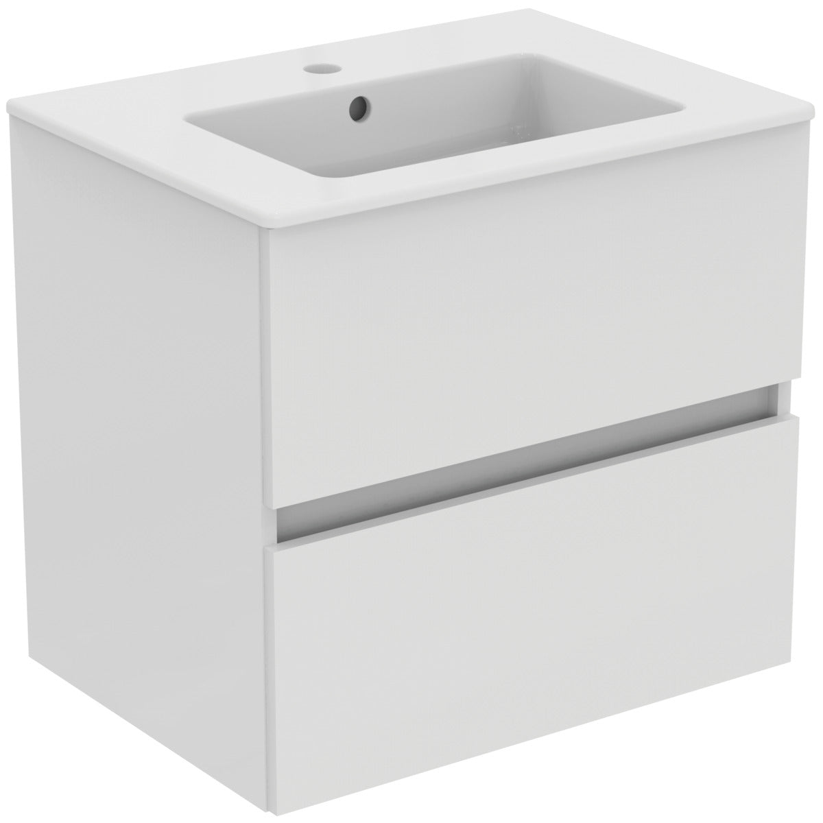 ALVA Ora Unterschrank inkl. Keramik-WT 61x56,5x45cm, Weiß
